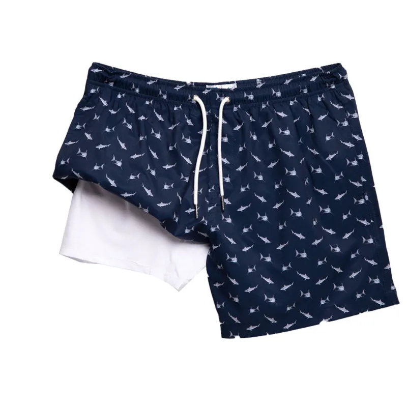 Bermies sharks men's swim shorts