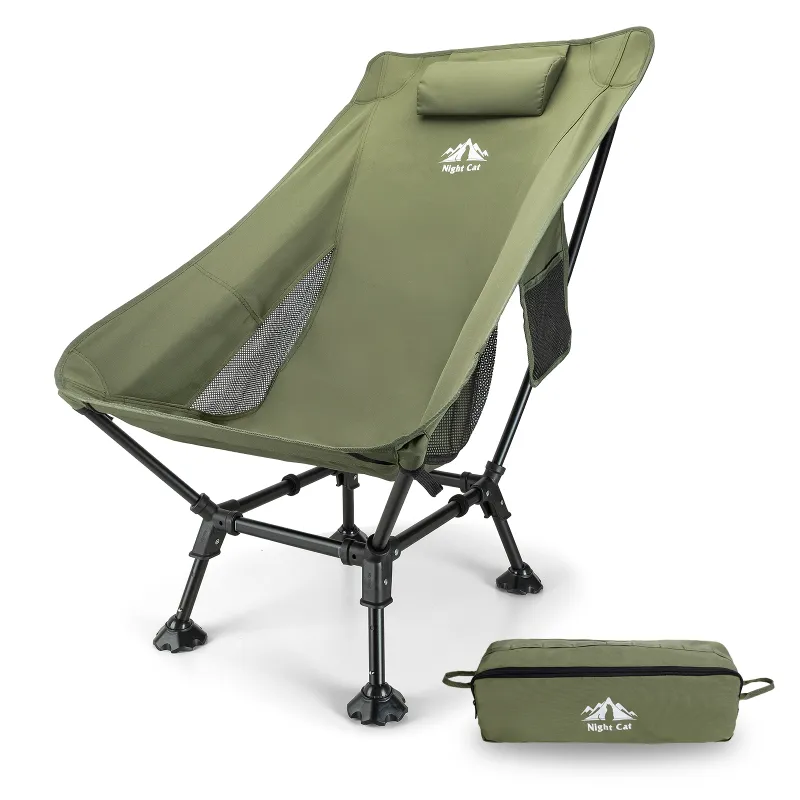 Night Cat Store high back camping chairs for outdoor seating