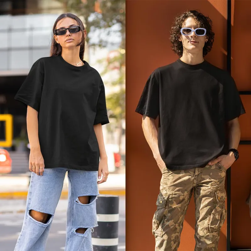 The Banyan Tee US black oversized t shirt