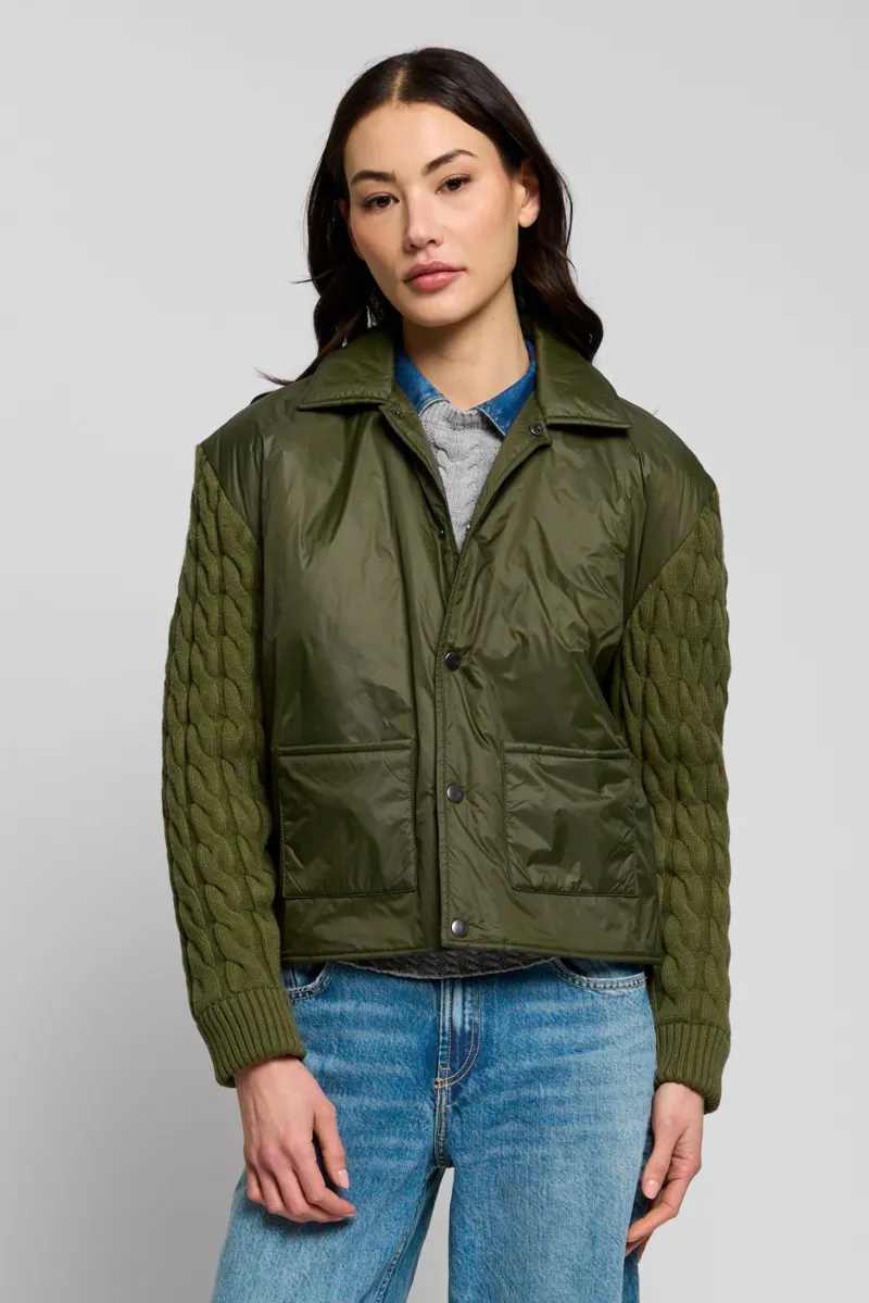 Central Park West nylon sweater