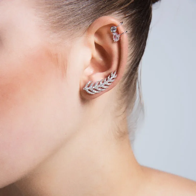 Amorium Jewelry sterling silver ear cuff