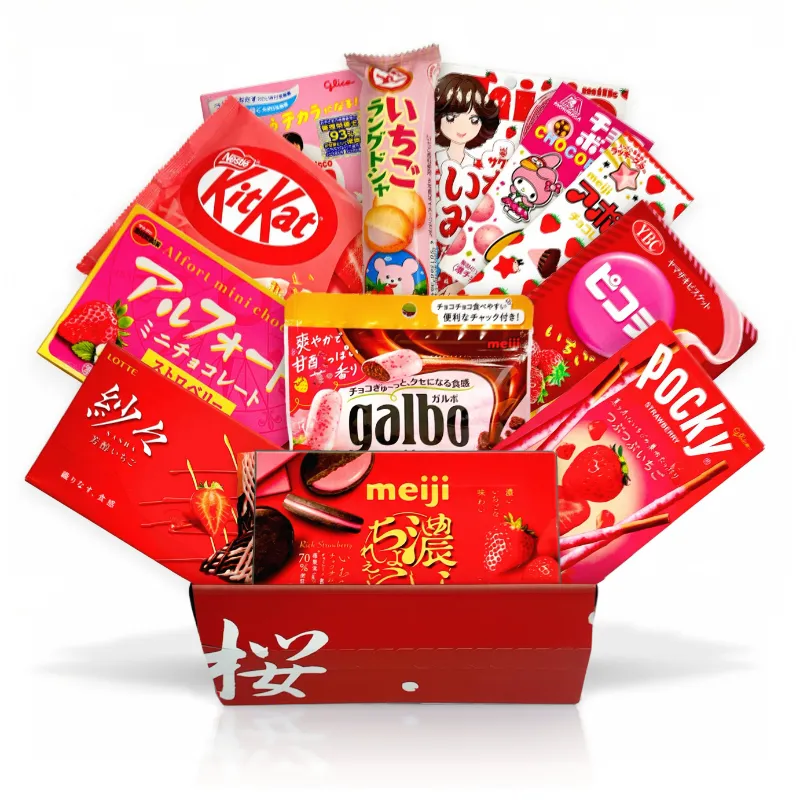 Sakura Box strawberry kit kat chocolate wafers