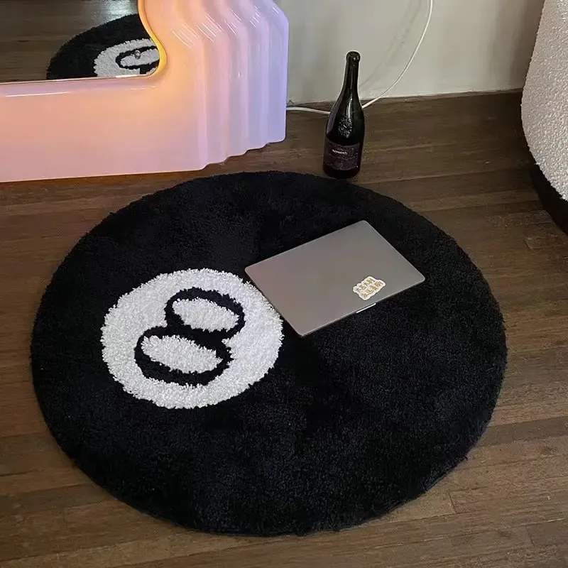 The Feelz 8 ball rug area rug
