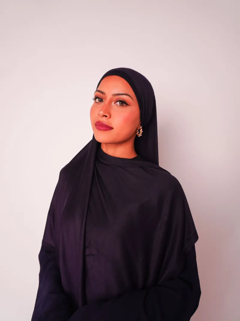 Chowdhury Dress black jersey hijab