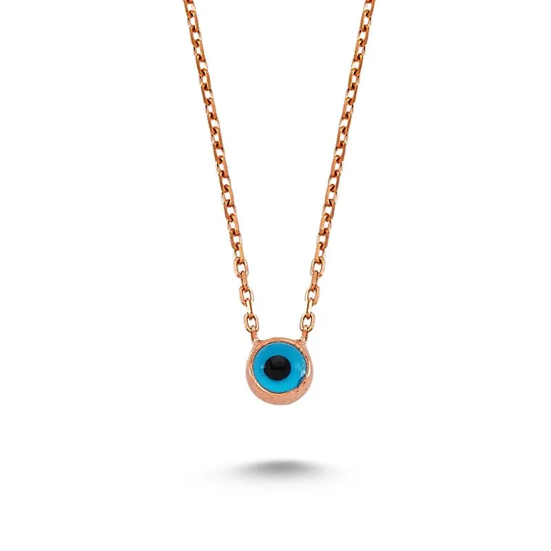 Amorium Jewelry blue evil eye necklace