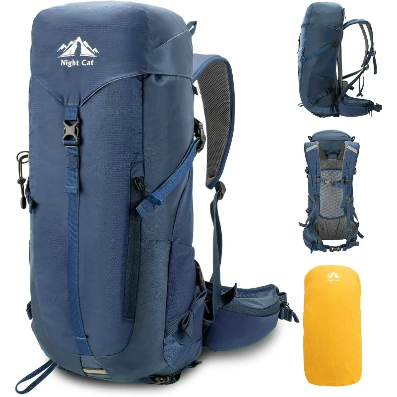 Night Cat Store internal frame backpack for hiking and camping