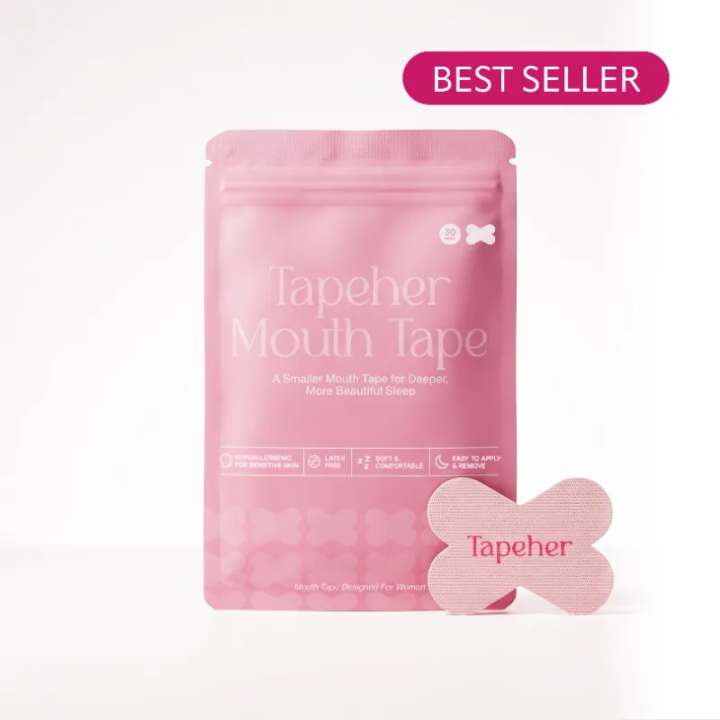 Tapeher sleep mouth tape for nighttime use