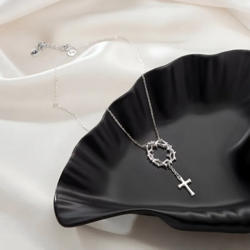 Catholight crown of thorns cross
