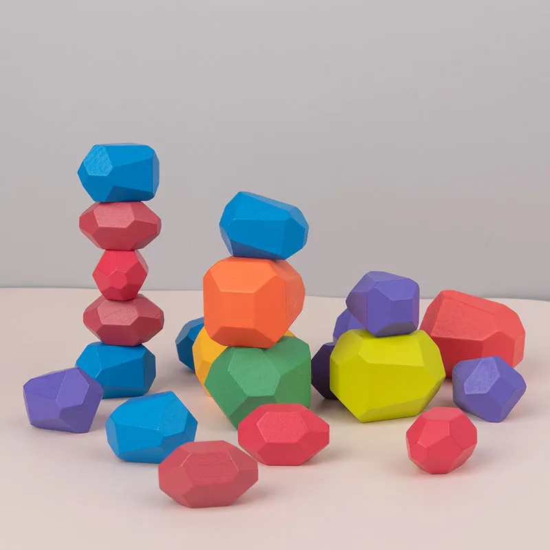 Woodemon stacking stones