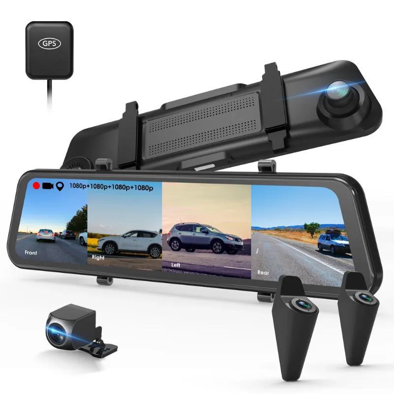 Rexing 4K mirror dash cam with rearview display