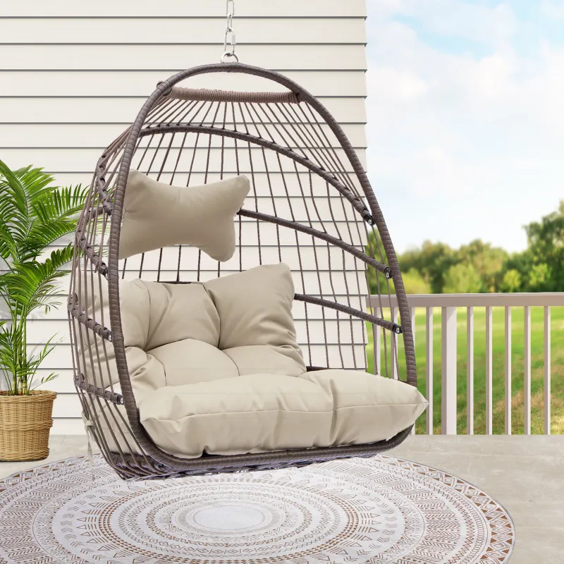 Nicesoul Furniture hanging egg chair no stand