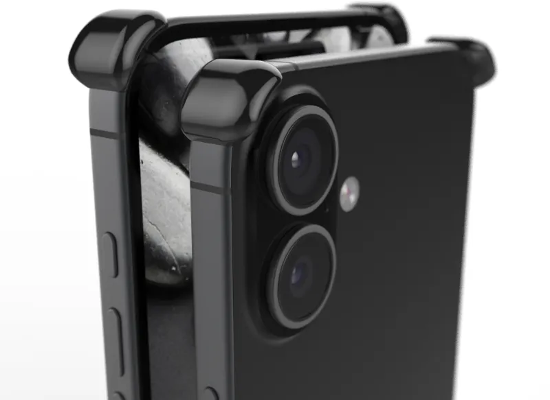 Utomic metal iphone case with sturdy metal construction
