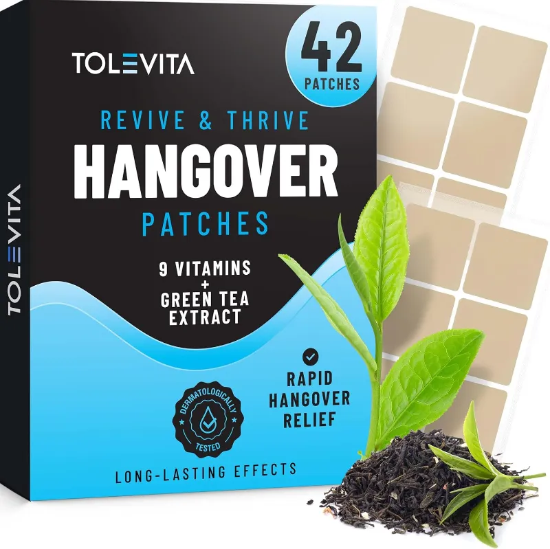 How to Use Tolevita Hangover Patch and Recovery Patch Before and After Drinking