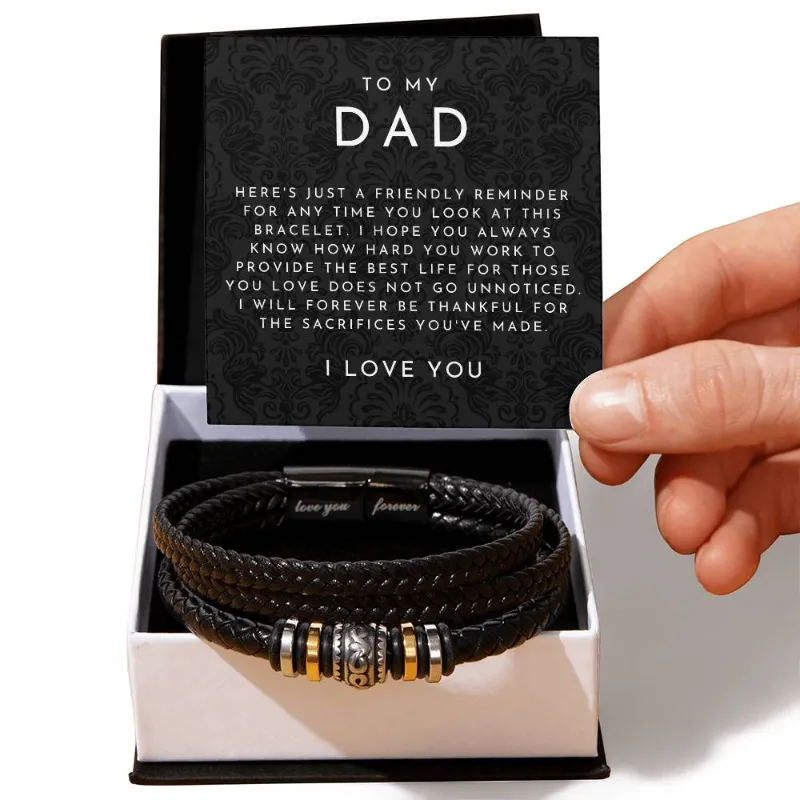 Bae and Friends fathers bracelet