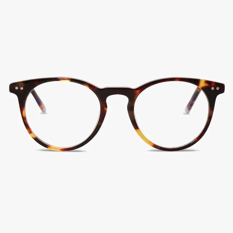 SOJOS VISION circle glasses with round frame design