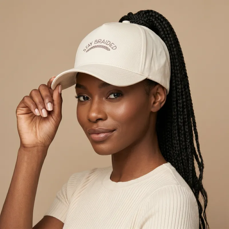 PONYFLO braid hat