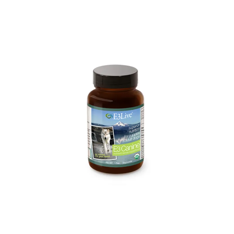E3Live e canine canine supplement