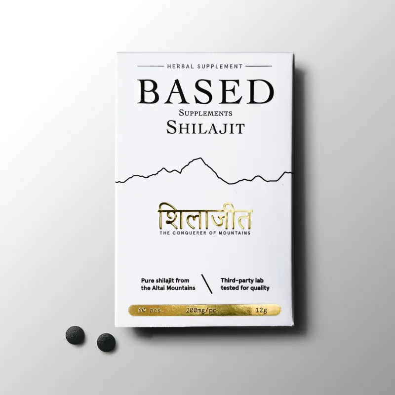 Based Supplements shilajit tablets
