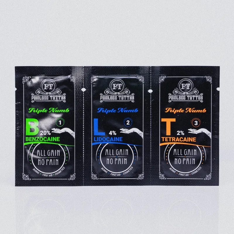 Painless Tattoo blt cream numbing