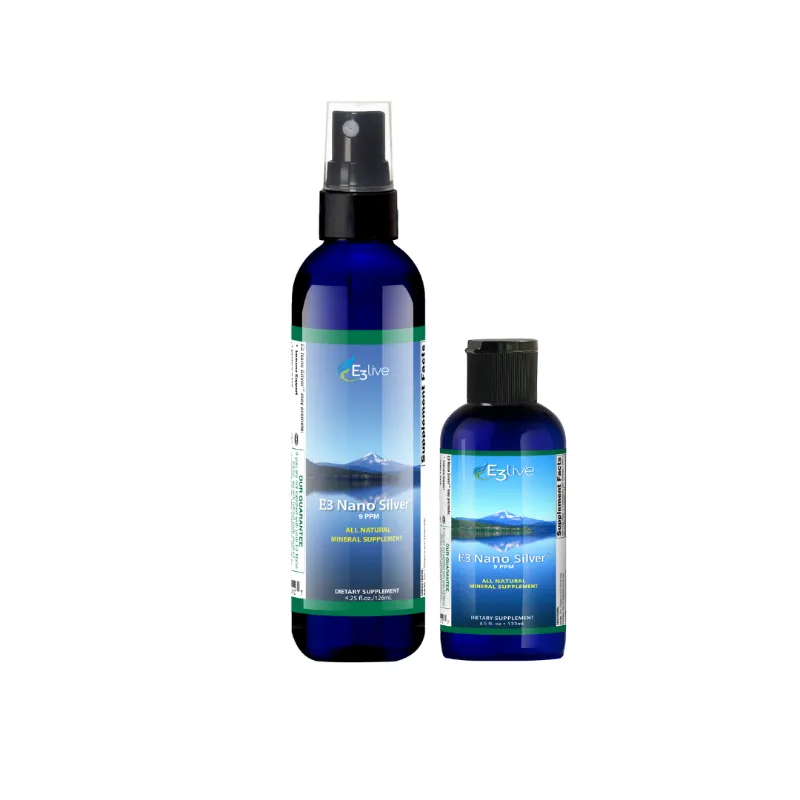 E3Live nanonized silver supplement