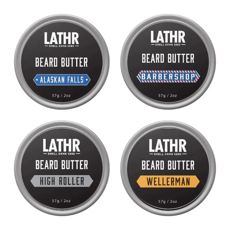 LATHR beard butter grooming product