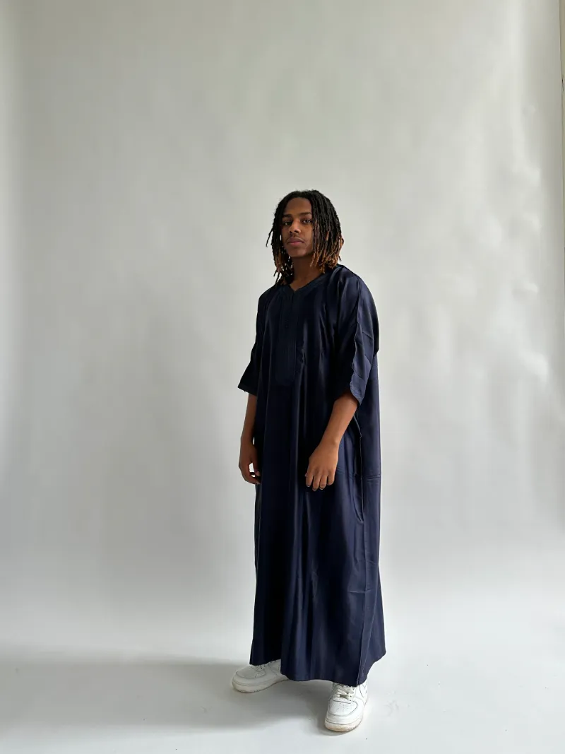Chowdhury Dress navy blue thobe
