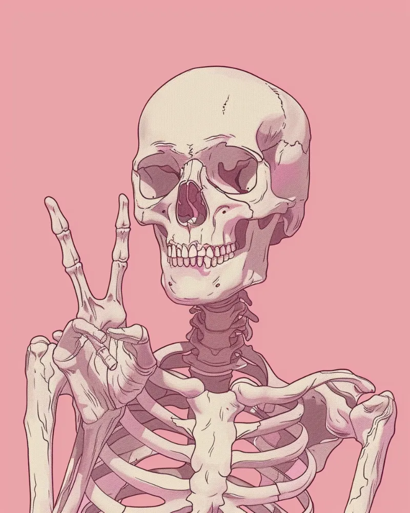 Maikoo Art skeleton paint painting kit