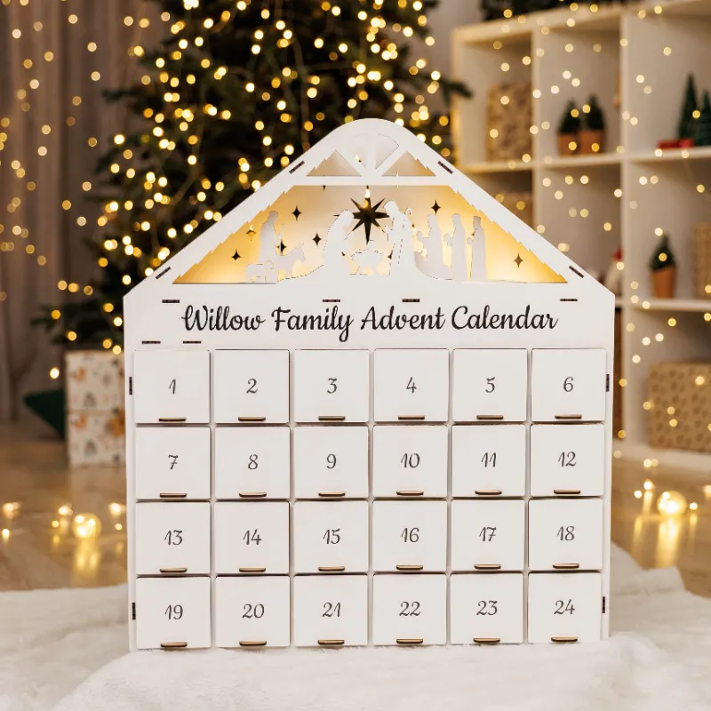 Enjoy The Wood wooden advent calendar advent calendar
