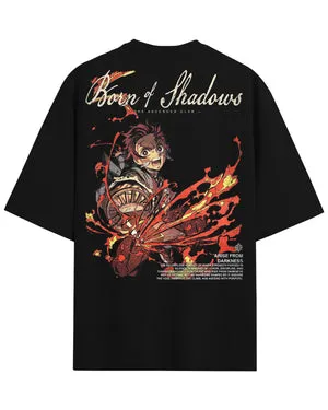 Born of Shadows tanjiro shirt graphic shirt