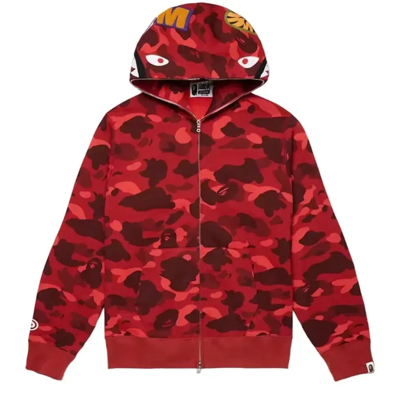 A Few Vibe red bape hoodie