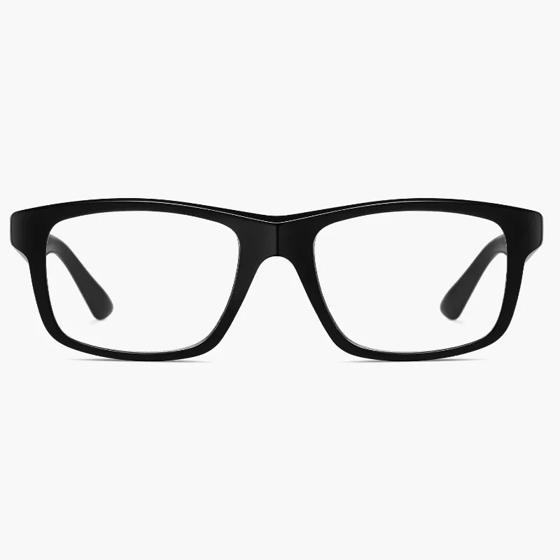 SOJOS VISION black frame glasses with dark frames