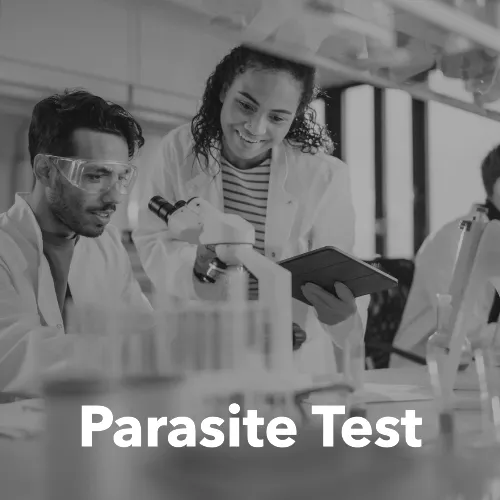 Vidal Coaching parasite testing kit