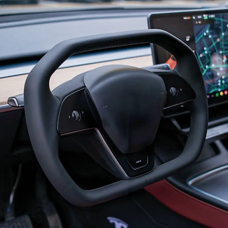 Tesery cybertruck steering wheel