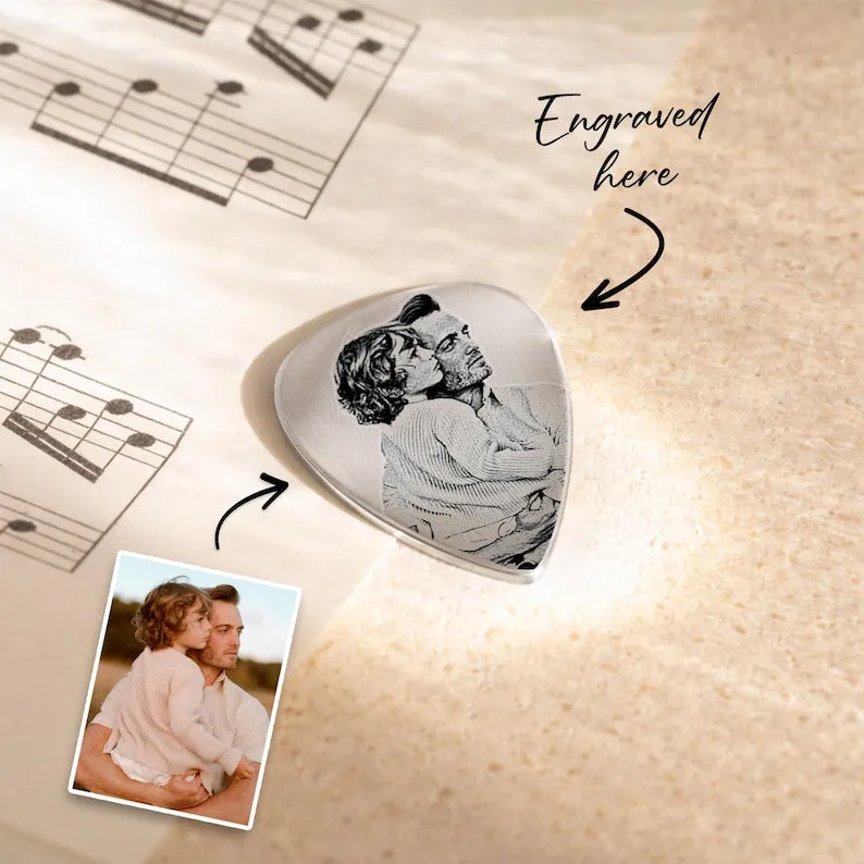 Lucy Engraving personalized guitar plectrums