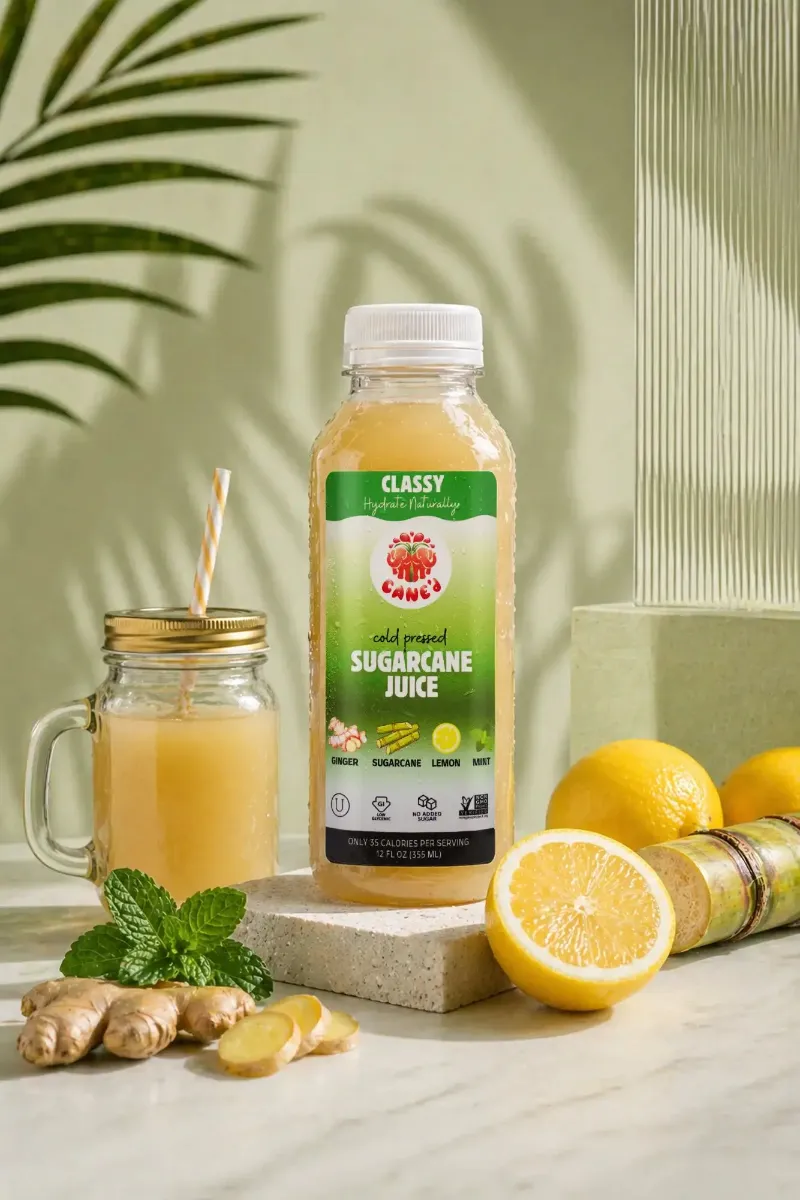 CANE'D sugar cane juice