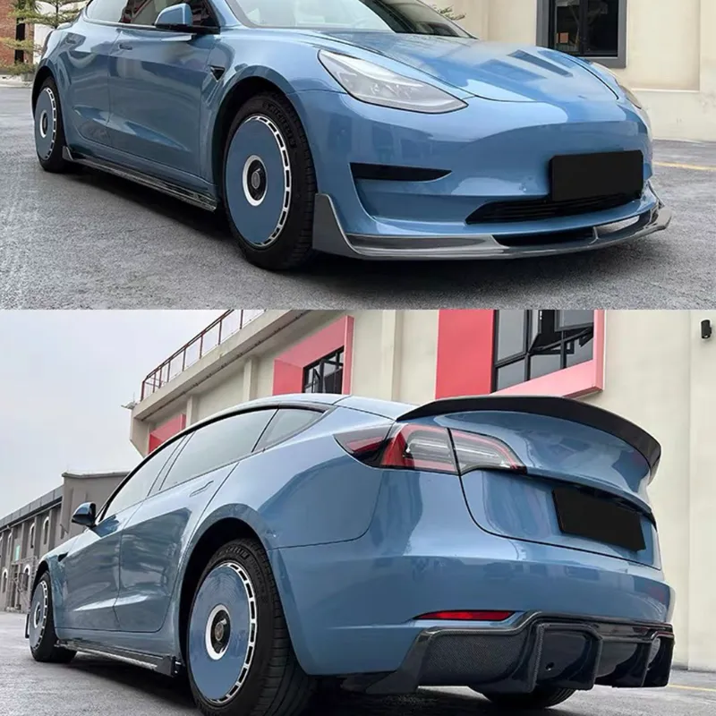 How to Install Aftermarket Carbon Fiber Side Skirts on Tesla Model 3