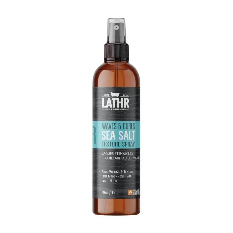 LATHR type sea salt spray hair styling product