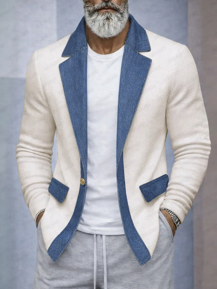 COOFANDY brown blazer
