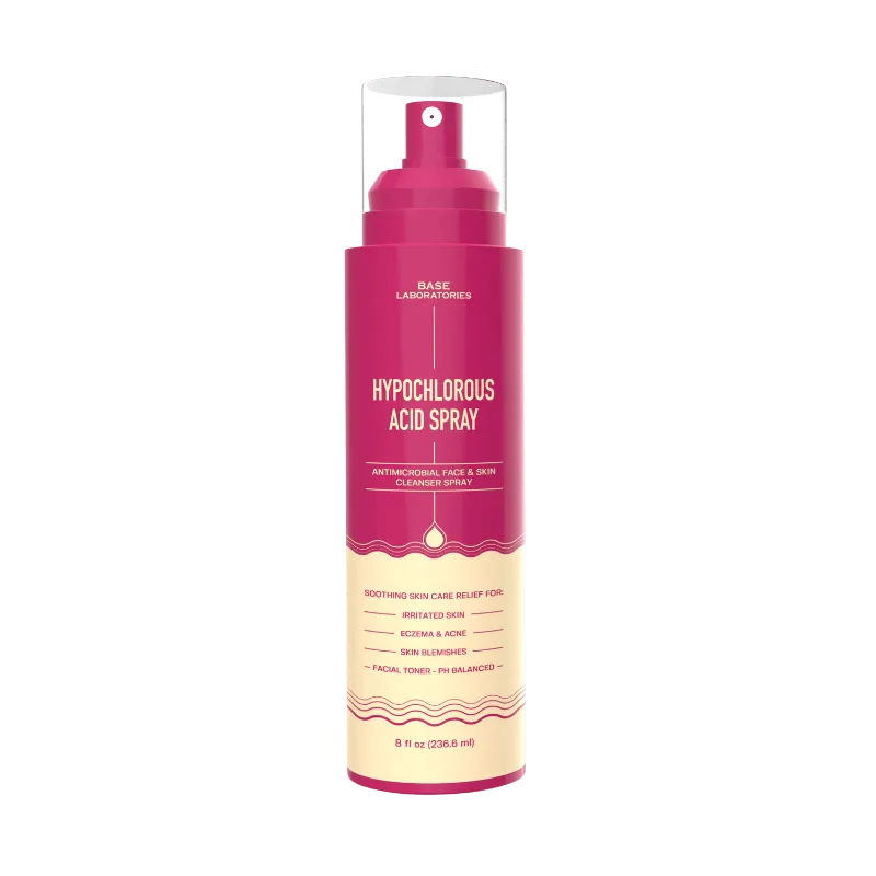 Base Laboratories hypochlorous acid spray skin spray