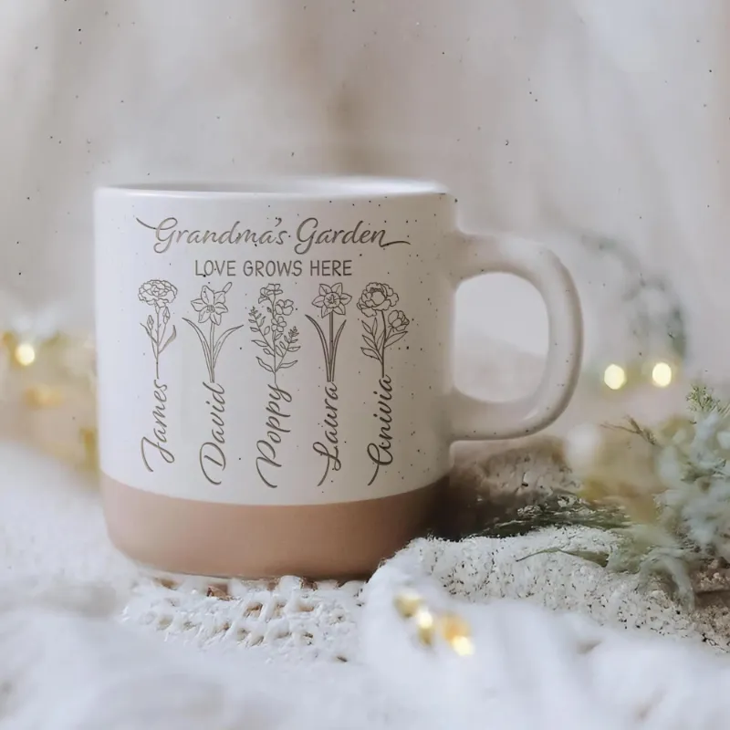 Lucy Engraving grandma coffee mug