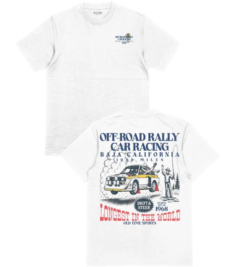 Old Time Sports t shirt car rally