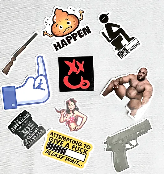 Relaxxd Fit Tactical gun safe stickers