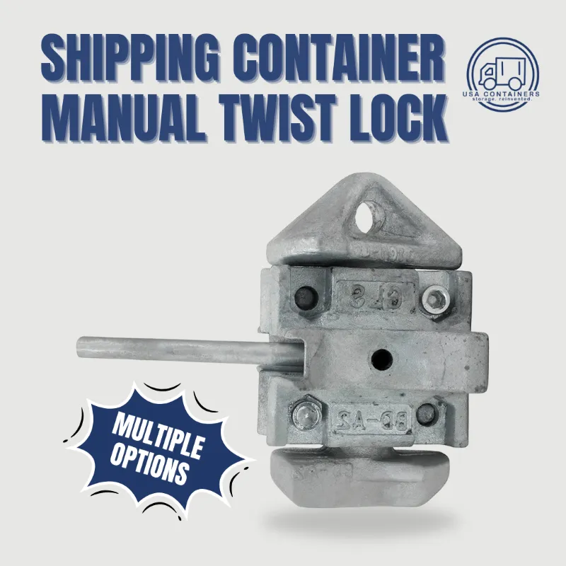 USA Containers twist lock for container securing