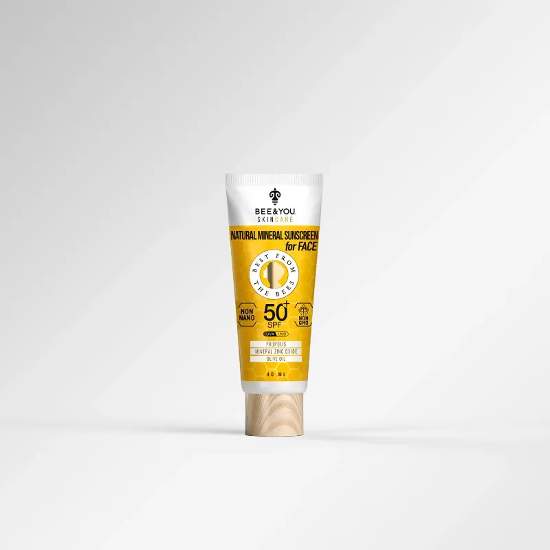 Bee&you mineral SPF sunscreen for face and body