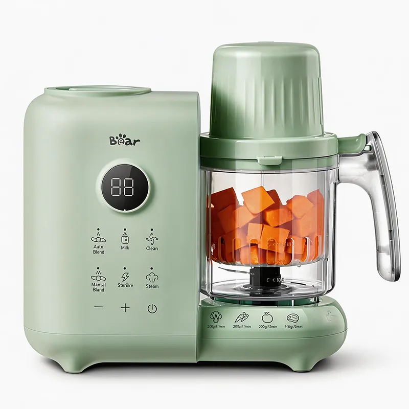 Bearforbaby bear steamer for preparing baby food