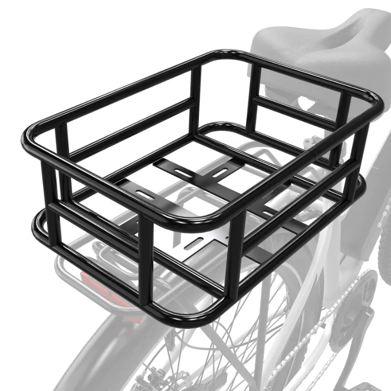 HITWAY EU rear cycle basket for bike storage