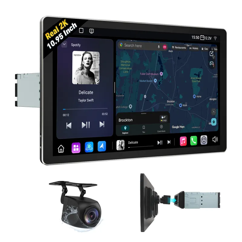 Eonon single din touch screen monitor