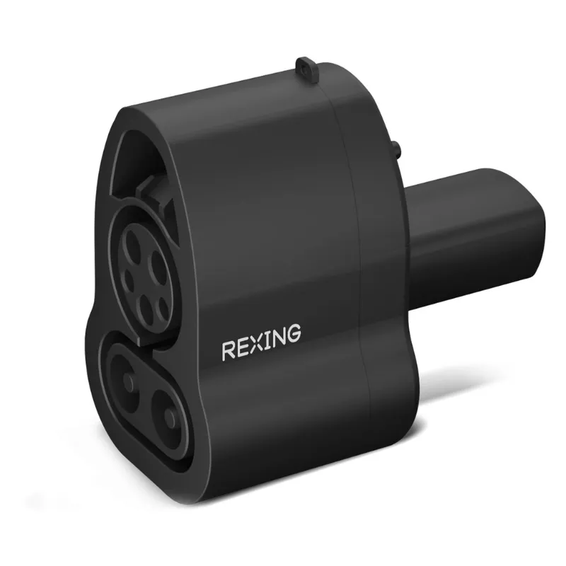 Rexing CCS to Tesla adapter for electric vehicle charging