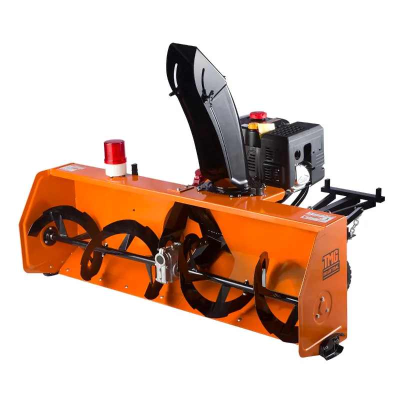 TMG Industrial quad snow blower attachment