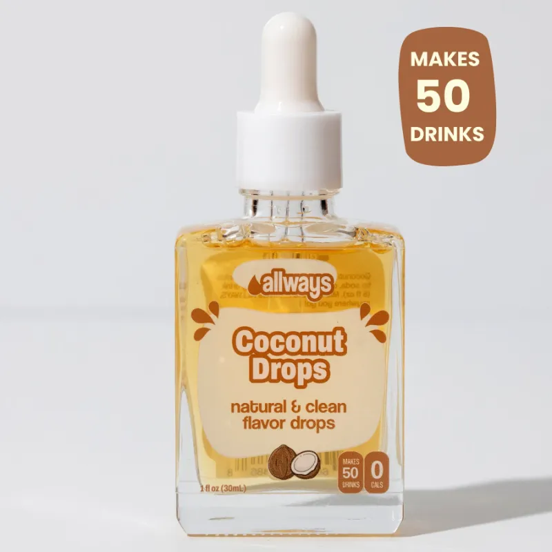 Allways Drops mint coconut drop flavor drops